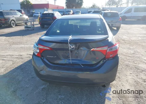 2014 Toyota Corolla S Plus z USA, uszkodzony, nr VIN 2T1BURHEXEC127854